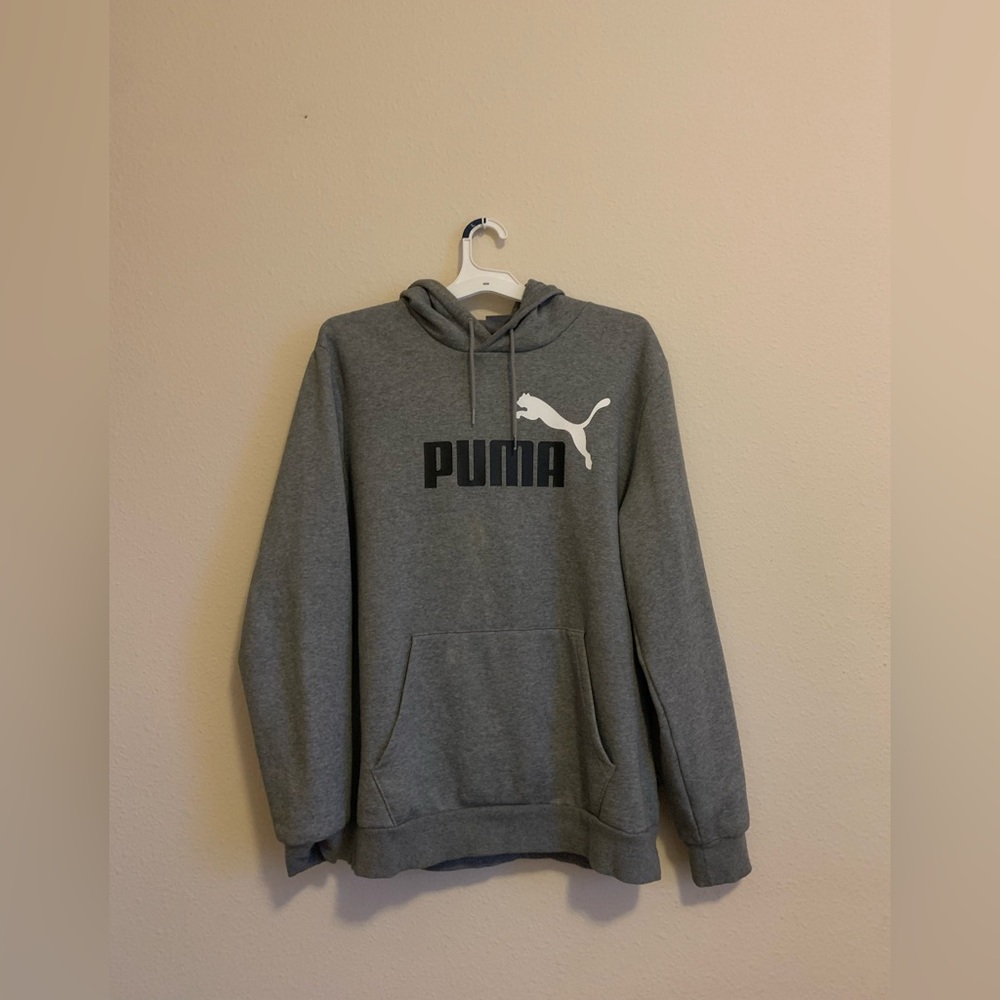 Puma grey hoodie